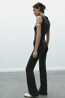 FLOWY FLARED PANTS
