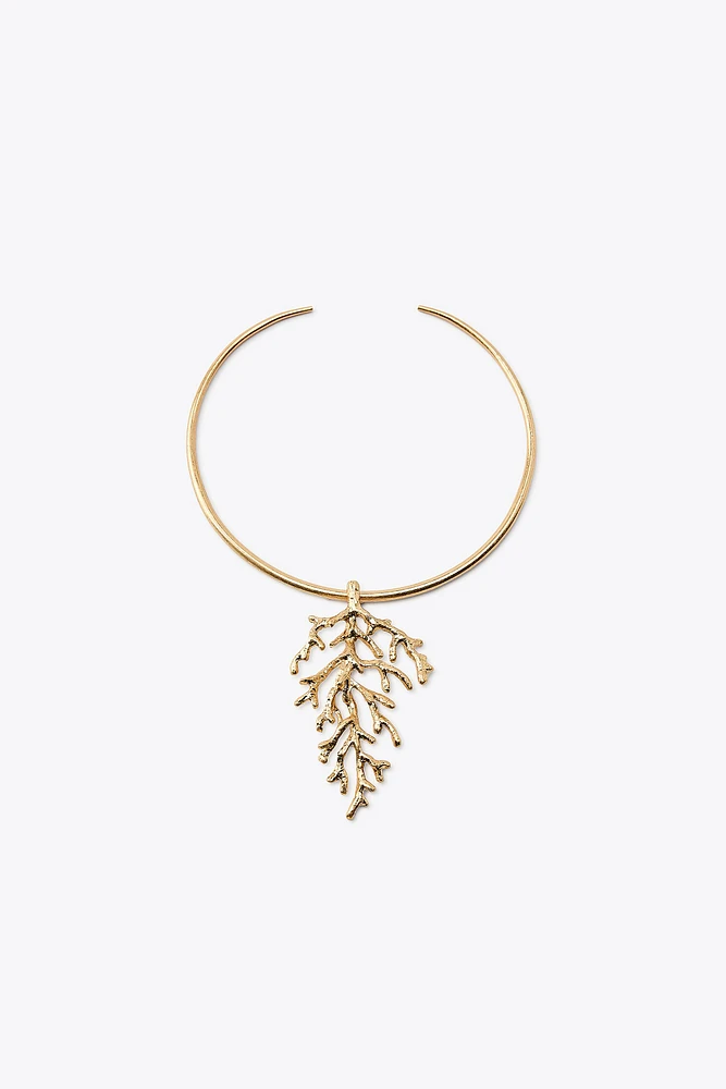 COLLIER CHOKER CORAIL
