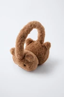 FAUX FUR CAPYBARA EAR MUFFS