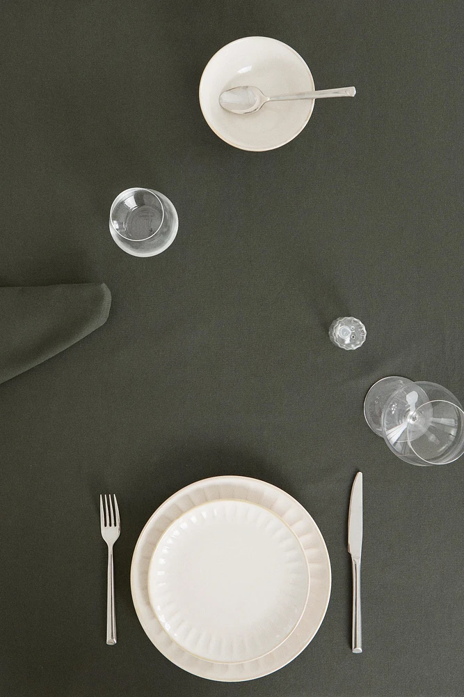 WASHED COTTON TABLECLOTH