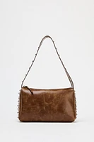 SAC PORTÉ ÉPAULE AVEC DÉCORS MÉTALLIQUES