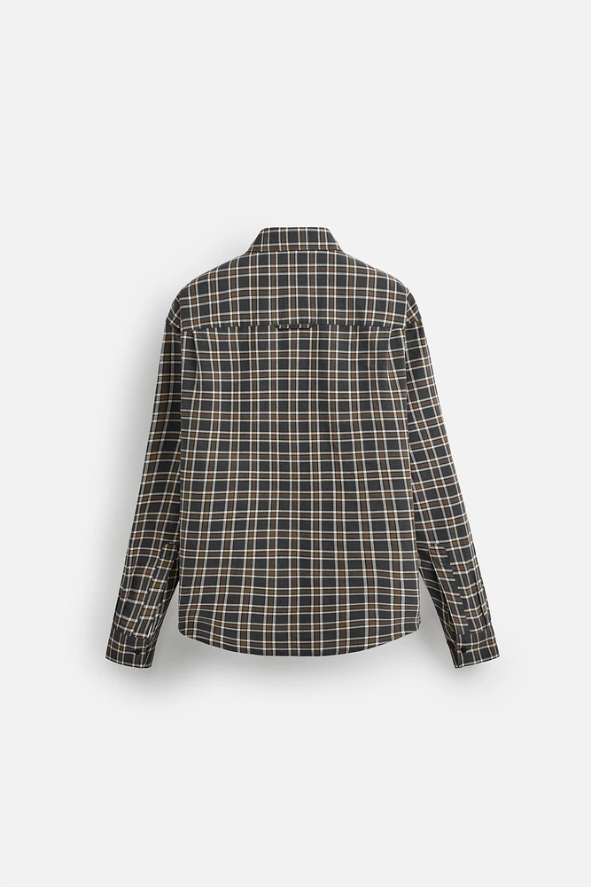 CHEMISE RELAXED FIT À CARREAUX