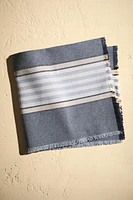 SET OF STRIPED DYED THREAD NAPKINS (SET OF 2)