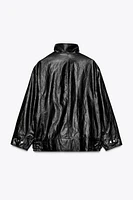 FAUX LEATHER JACKET ZW COLLECTION