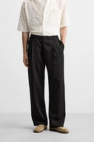 FLOWY PLEATED PANTS