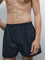 100% cotton poplin boxers