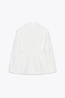 FITTED WAIST BLAZER