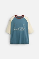 T-SHIRT TECHNIQUE FOOTBALL RÉTRO