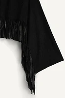 LIMITED EDITION SUEDE FRINGE CAPE