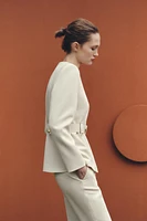 WIDE BELT BLAZER