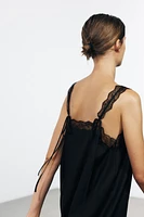 LACE MIDI DRESS ZW COLLECTION
