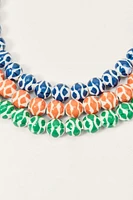 LOT DE 3 COLLIERS À BOULES ÉDITION LIMITÉE