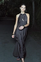 SATIN EFFECT DRESS ZW COLLECTION