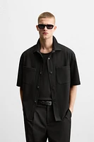 STRETCH OVERSHIRT