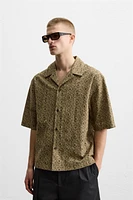 EMBROIDERED JACQUARD SHIRT