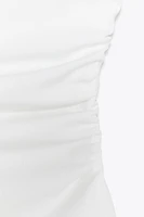 TOP ASYMÉTRIQUE À FRONCES