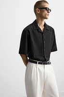 GEOMETRIC EMBROIDERED SHIRT