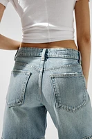 BERMUDA EN JEAN TRF TAILLE MOYENNE
