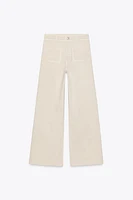 ZW COLLECTION HIGH WAIST WIDE LEG JEANS