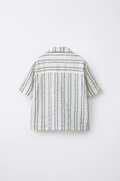 STRIPED BOWLING SHIRT