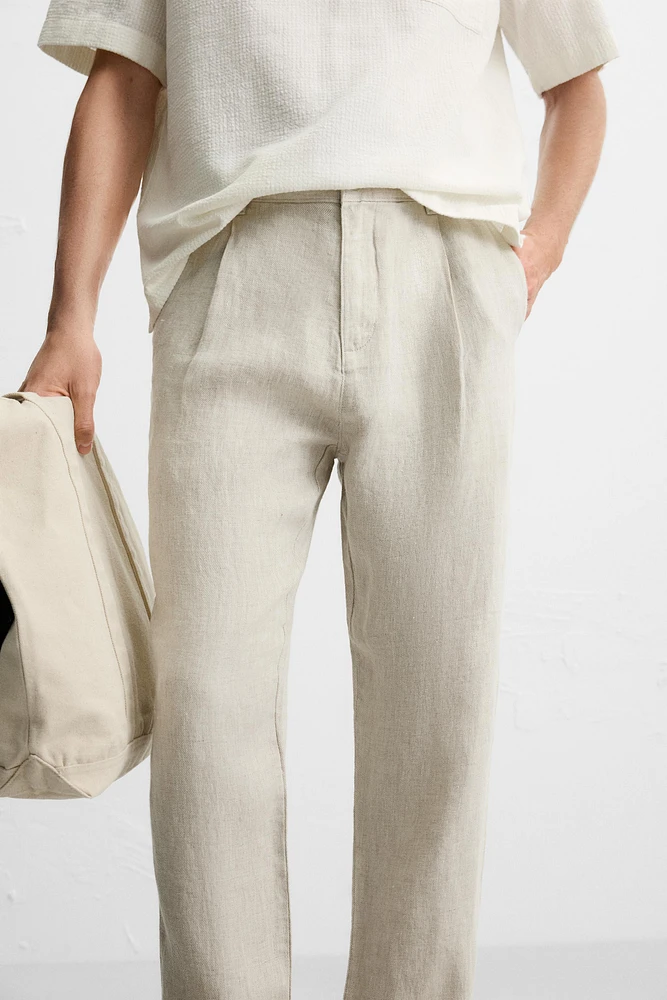 100% LINEN PANTS