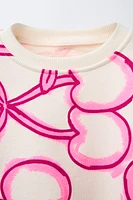 GRAFFITI PRINT SWEATSHIRT