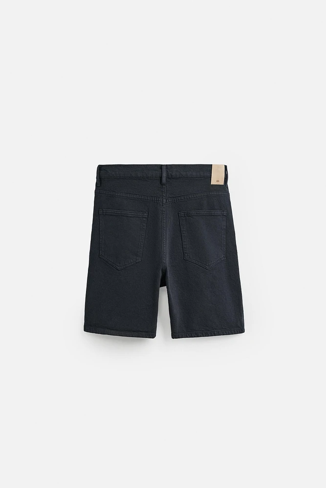 BERMUDA EN DENIM REGULAR FIT