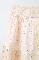 JUPE PATCHWORK BRODERIE SUISSE