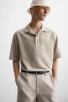 RELAXED FIT POLO SHIRT