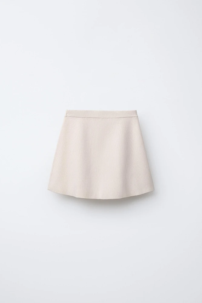 RIBBED SKIRT