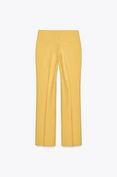 ZW COLLECTION FLARE PANTS WITH SIDE VENTS