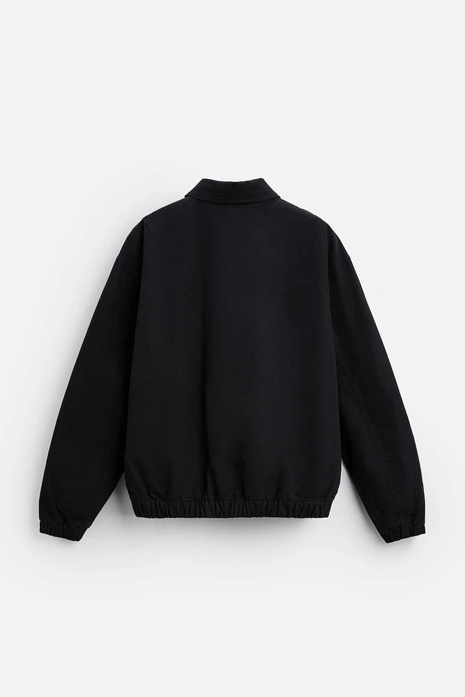 COTTON CANVAS JACKET
