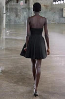 ZW COLLECTION SHORT POPLIN DRESS
