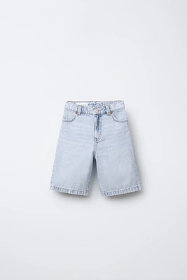 DENIM CARPENTER SHORTS