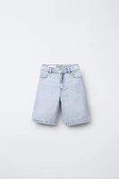 DENIM CARPENTER SHORTS