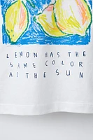 T-SHIRT À IMPRIMÉ CITRONS