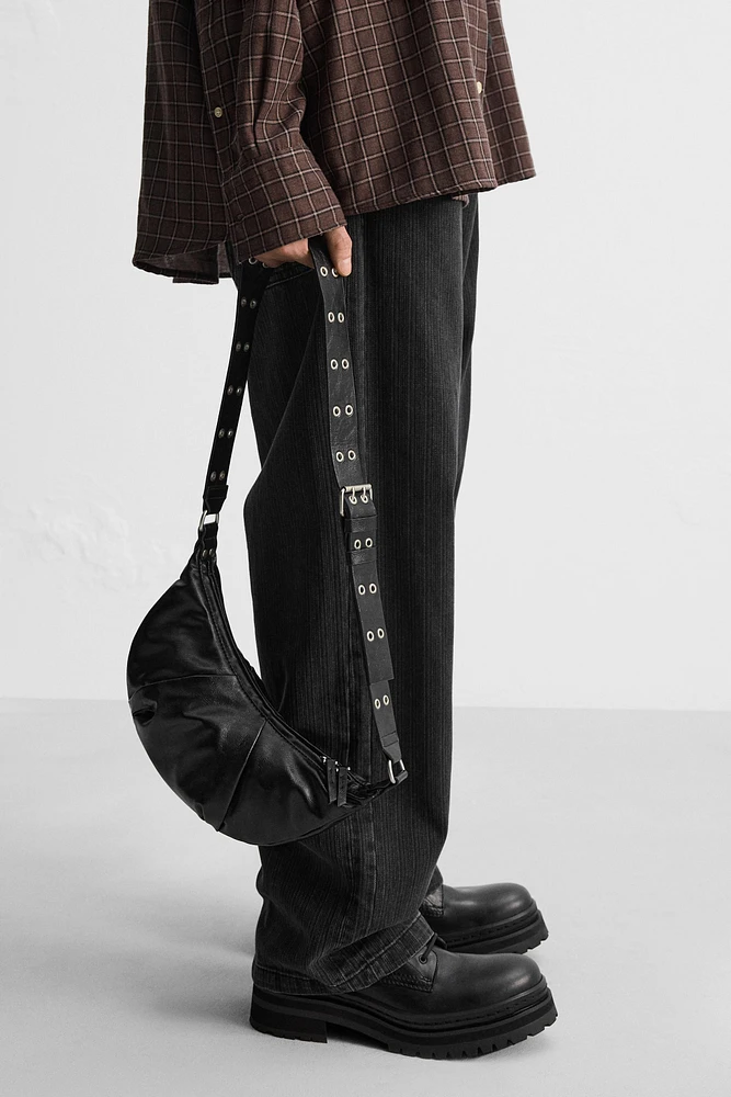 OVAL CROSSBODY BAG