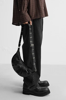 OVAL CROSSBODY BAG