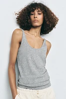MINI RIBBED TOP