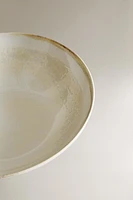 STONEWARE SALAD BOWL