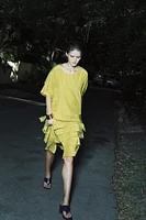 RUFFLED DRESS ZW COLLECTION