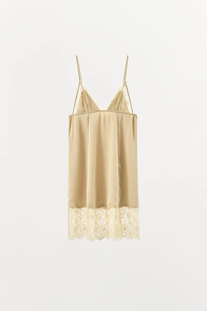 COMBINATION SLIP DRESS