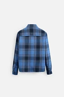 PLAID POCKET SHIRT