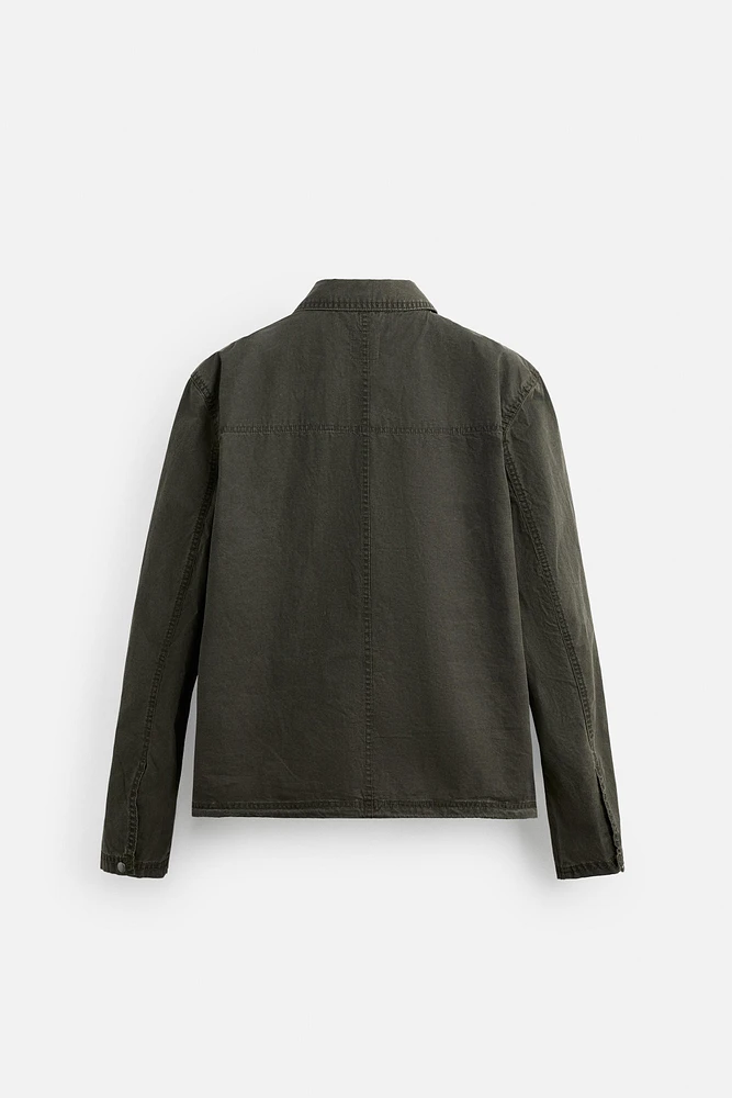 WASHED TECHNICAL JACKET