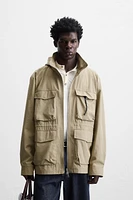 TECHNICAL PARKA WITH POCKETS