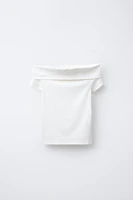 T-SHIRT CLOUS OFF SHOULDER