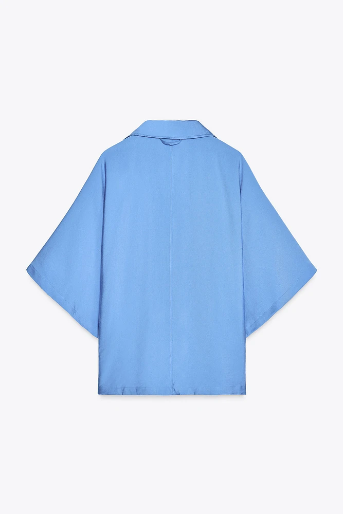 FLOWY OVERSIZED SHIRT