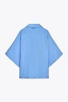 FLOWY OVERSIZED SHIRT
