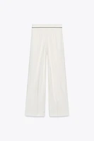 PANTALON LARGE LISERÉS