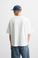 LIGHTWEIGHT WASHED BOXY FIT T-SHIRT